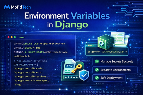 Environment Variables in Django