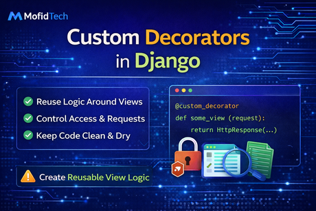 Custom Decorators in Django