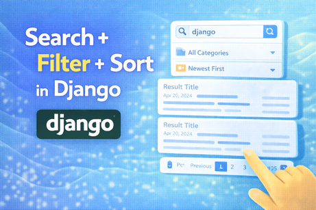 Search + Filter + Sort in Django