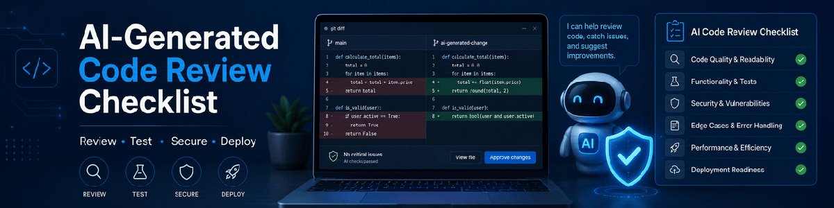AI-Generated Code Review Checklist for Developers: How to Safely Review AI Code Before Committing or Deploying