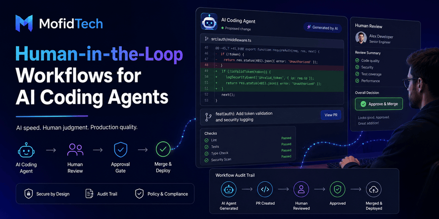 Human-in-the-Loop Workflows for AI Coding Agents