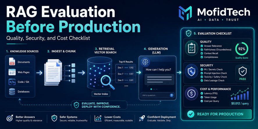 RAG Evaluation Checklist Before Production