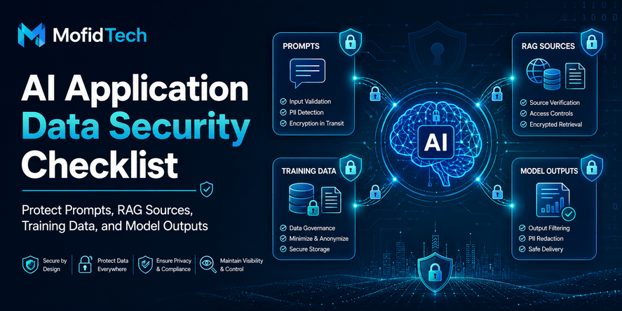 AI Data Security Checklist for Developers