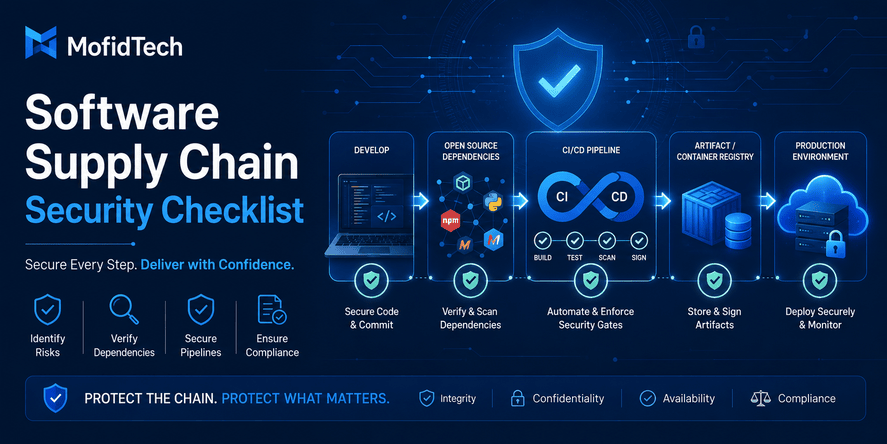 Software Supply Chain Security Checklist for Developers