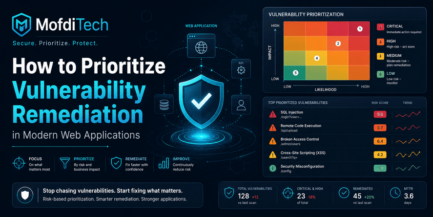 How to Prioritize Vulnerability Remediation in Web Applications