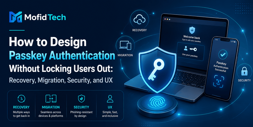 Passkey Authentication: Recovery, Migration and UX