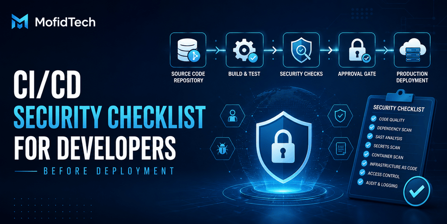 CI/CD Security Checklist for Developers Before Deployment