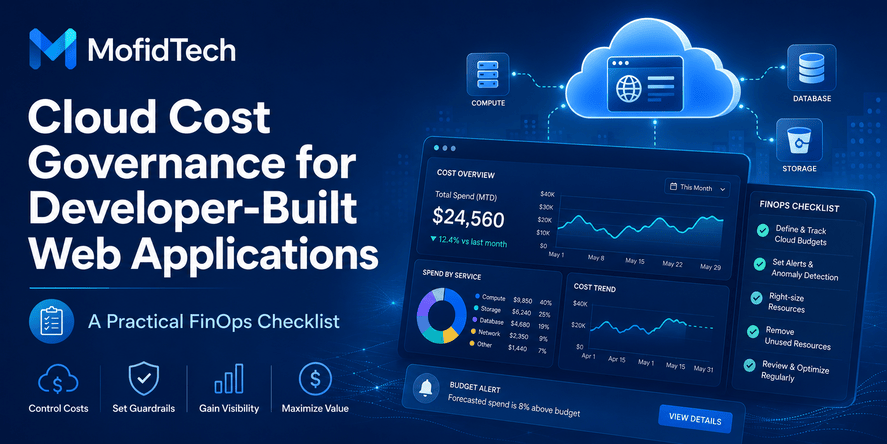 Cloud Cost Governance Checklist for Web Applications