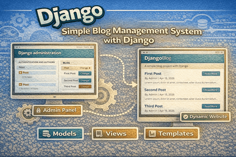 Simple Blog Management System with Django