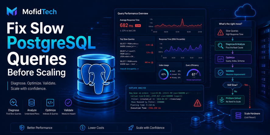 How to Fix Slow PostgreSQL Queries Before Scaling