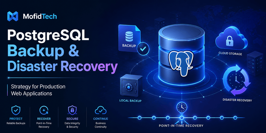 PostgreSQL Backup and Disaster Recovery Strategy