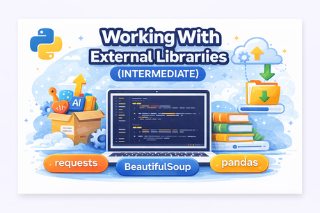 Intermediate Python — Lesson 7 Working With External Libraries