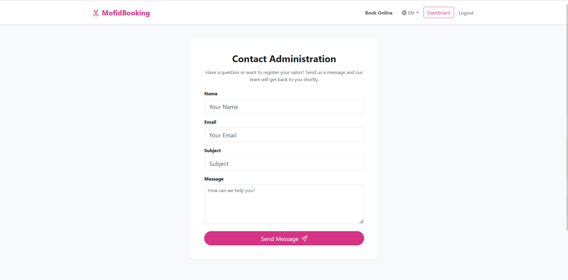 Gallery image 8 for MofidBooking - Premium Multi-Salon Appointment & Management System